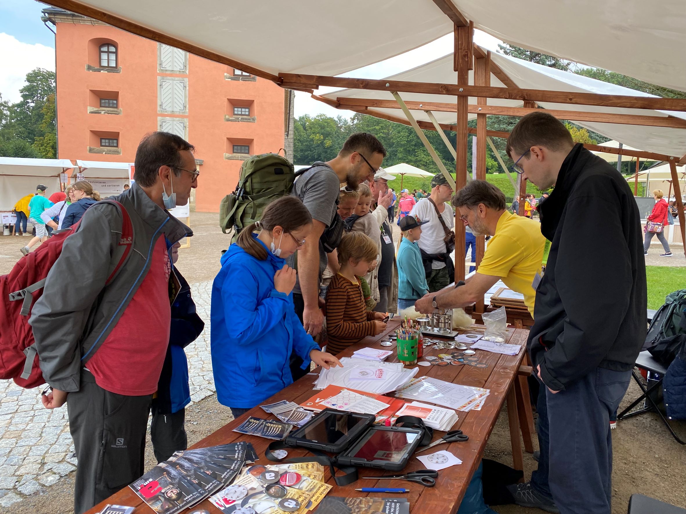 RÜCKBLICK: ARCHÄOLOGISCHER MARKT AUF DER FESTUNG KÖNIGSSTEIN (12.9.2021) - 03